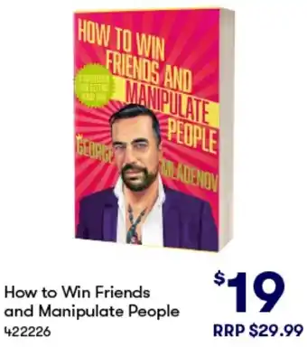 BIG W How to Win Friends and Manipulate People offer