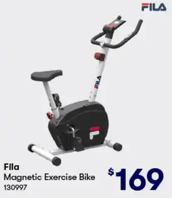 BIG W Fila Magnetic Exercise Bike offer