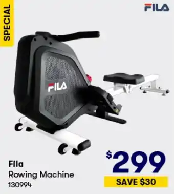 BIG W Fila Rowing Machine offer