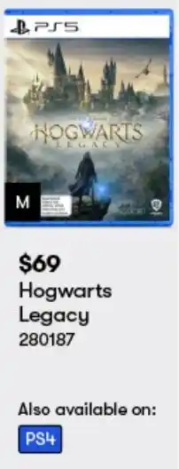BIG W Hogwarts Legacy offer