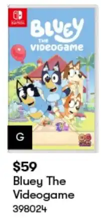 BIG W Bluey The Videogame offer
