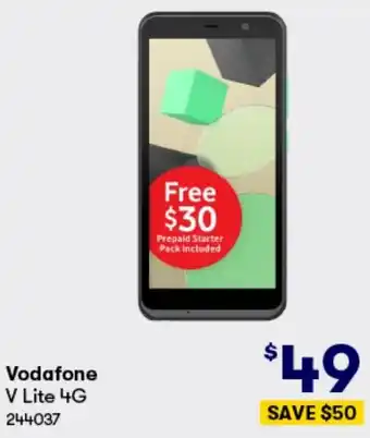 BIG W Vodafone V Lite 4G offer