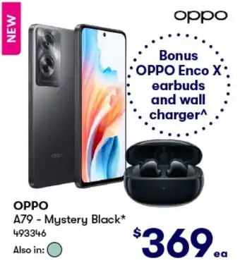 BIG W OPPO A79 - Mystery Black offer