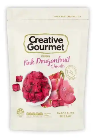 Coles Creative gourmet frozen dragon fruit 300g offer