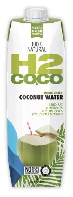 Coles H2 coco coconut water 1 litre offer