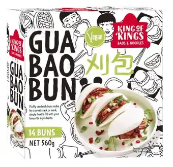 Coles King of kings gua bao bun 560g offer