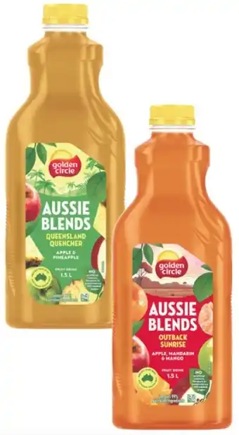 Coles Golden circle aussie blends 1.5 litre offer