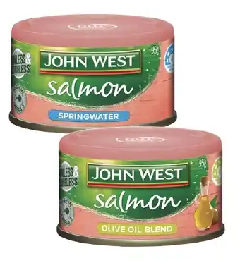 Coles John west salmon tempters 95g offer