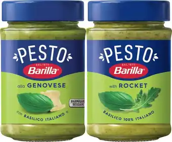 Coles Barilla pesto 190g-195g offer