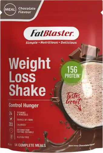 Coles Naturopathica fat blaster weight loss shake 465g offer