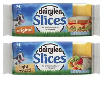 Coles Dairylea cheese slices 432g offer