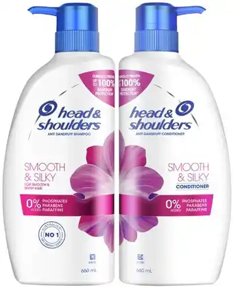 Coles Head & shoulders shampoo or conditioner 660ml offer