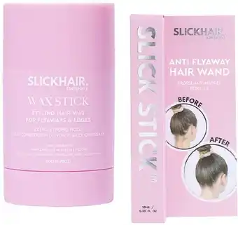 Coles Slick stick magic hair wand 1 pack or wax stick 50g offer