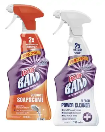 Coles Easy off bam cleaning spray 750ml offer