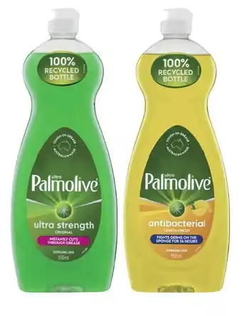 Coles Palmolive ultra dishwashing liquid 950ml offer