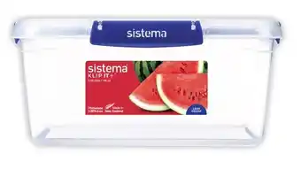 Coles Sistema klip it plus container 3.35 litre offer