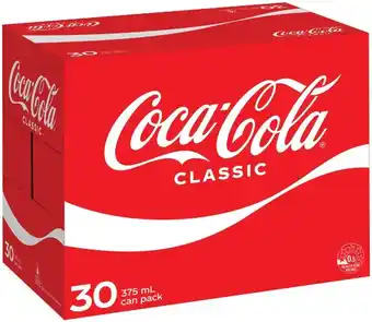 IGA Coca‑cola 30x375ml selected varieties offer