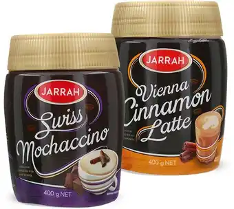 BIG W Jarrah coffee varieties 400g offer