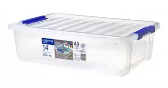 BIG W Sistema storage tub 14-litre - clear offer