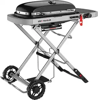 BCF Weber traveler portable gas bbq offer
