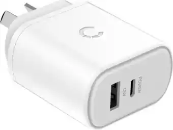BIG W Cygnett powerplus 32w wall charger - white offer