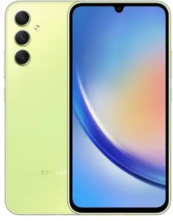 BIG W Samsung galaxy a34 5g - awesome lime offer