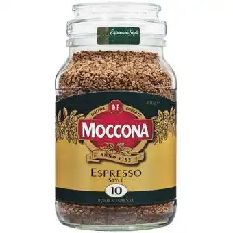 Woolworths Moccona freeze dried coffee 400g offer