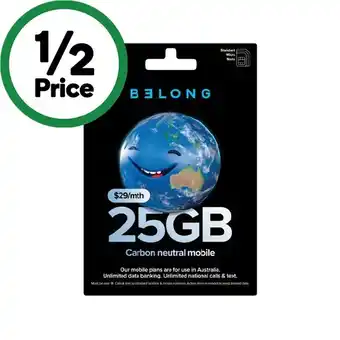 Woolworths Belong $29 starter pack^ offer