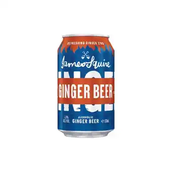 Woolworths James squire ginger beer cans 24x330ml offer
