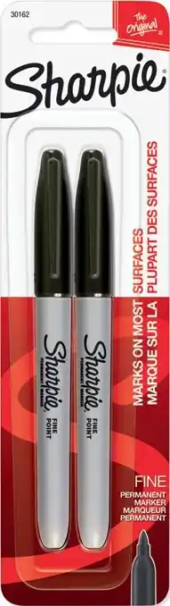 IGA Sharpie fine point permanent marker 2 pack offer