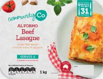 IGA Community co italian family ready meals 1-1.2kg selected varieties offer
