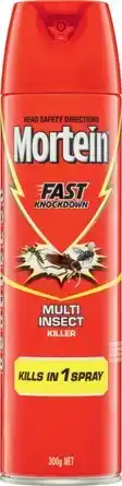 IGA Mortein fast knockdown multi insect killer spray 300g offer