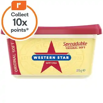 Woolworths Western star spreadable 375g – from the fridge offer