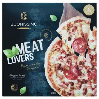 Woolworths Buonissimo family pizza 400-470g – from the freezer offer