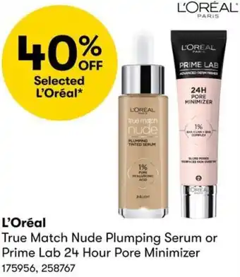 L'OREAL true match nude PLUMPING TINTED SERUM