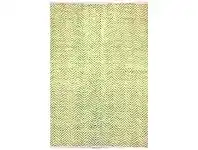 LivingStyles Tye Flat Woven Reversible Cotton Rug, 130x70cm, Green offer