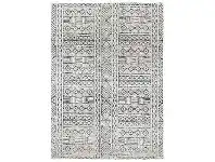LivingStyles Amristar Glenroy Modern Tribal Rug, 290x200cm, Navy offer