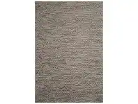 Shinaam Hand Woven Reversible Wool Rug, 230x160cm, Brown / Ivory
