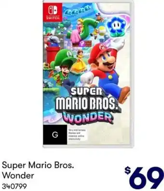BIG W Super Mario Bros. Wonder offer