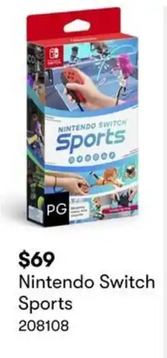 BIG W NINTENDO SWITCH Sports offer