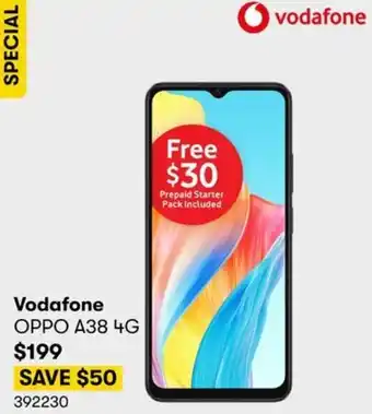 BIG W Vodafone OPPO A38 4G offer