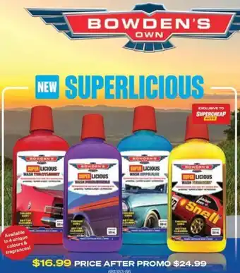 SuperCheap Auto BOWDEN'S OWN offer