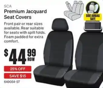Premium Jacquard Seat Covers