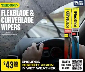 SuperCheap Auto FLEXBLADE & CURVEBLADE WIPERS offer