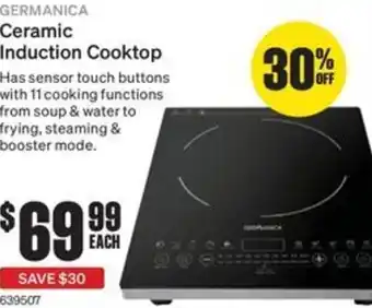 SuperCheap Auto GERMANICA Ceramic Induction Cooktop offer