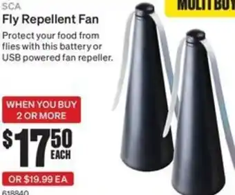 SuperCheap Auto Fly Repellent Fan offer