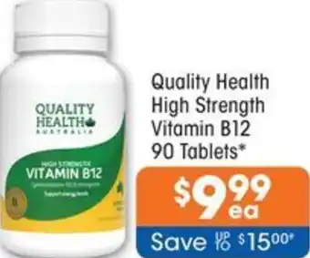 Good Price Pharmacy Quality Health High Strength Vitamin B12 90 Tablets offer