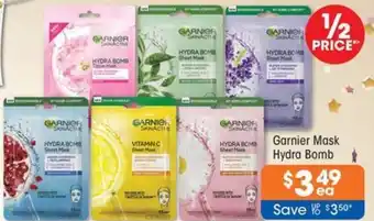Good Price Pharmacy Garnier Mask Hydra Bomb offer