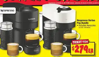 JB Hi-Fi Nespresso Vertuo Pop Bundle offer