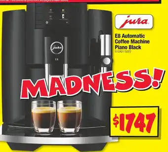 JB Hi-Fi E8 Automatic Coffee Machine Piano Black offer